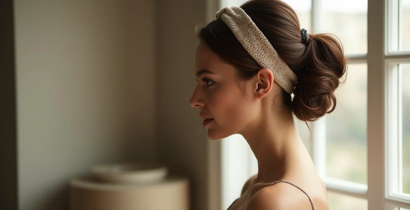 Comparaison visuelle entre serre-tête et bandeau pour différentes morphologies